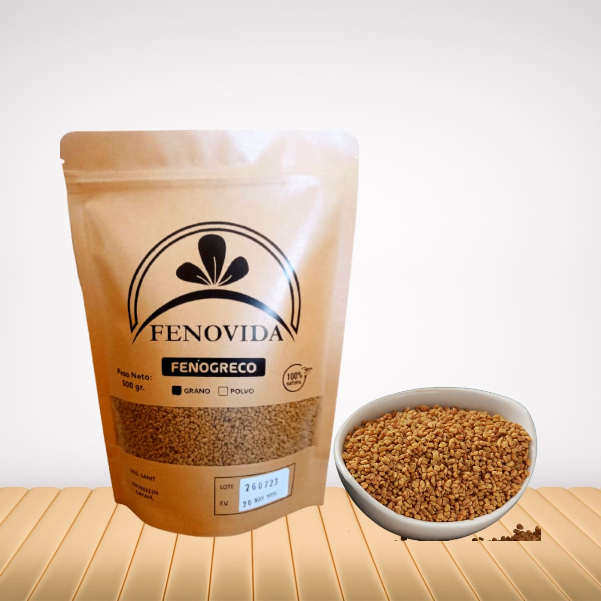 Fenogreco en grano 500gr