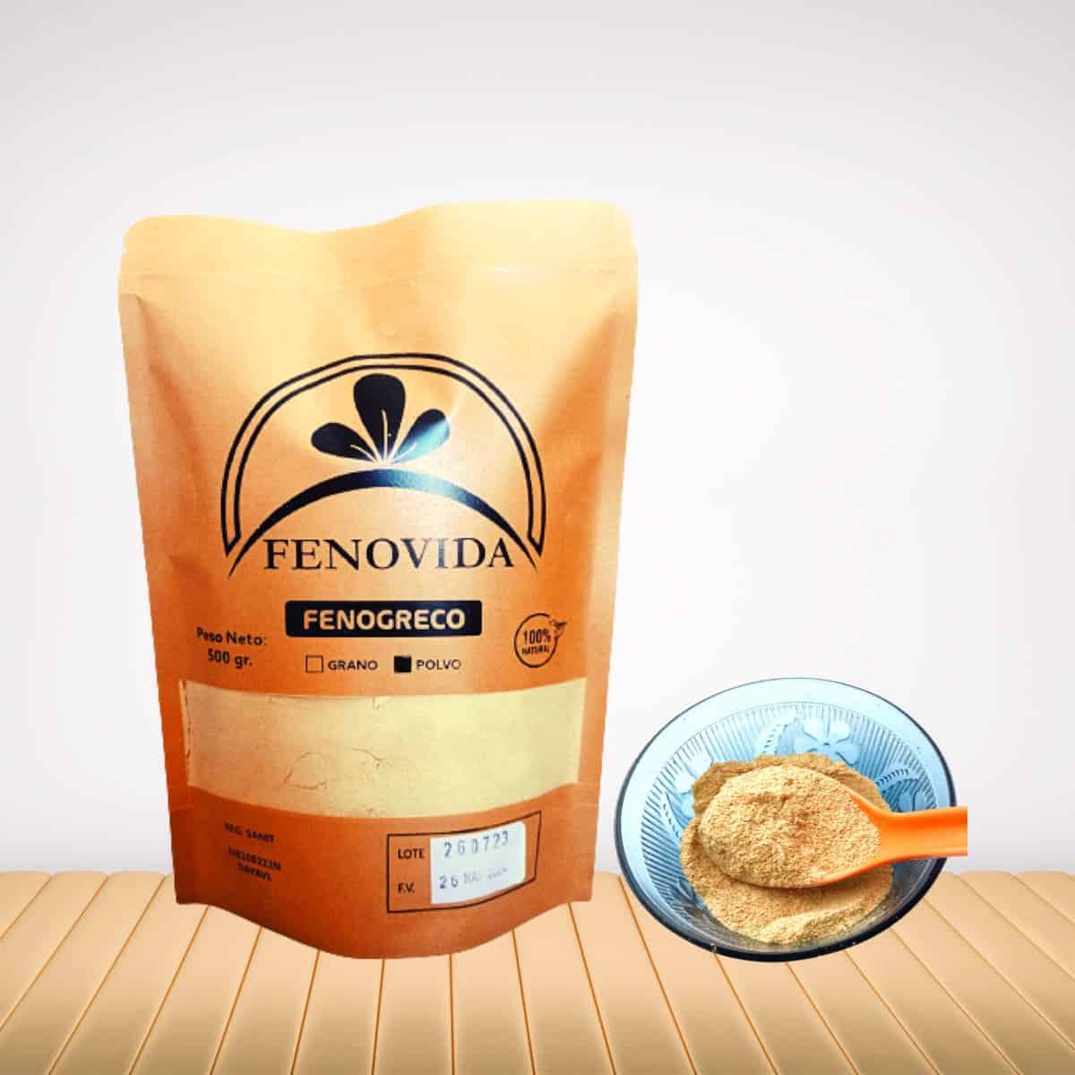 Fenogreco en polvo 500gr